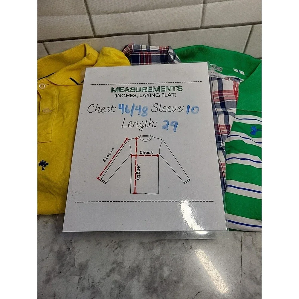 Lot Of 3 Men's 2XL Short Sleeve Shirts Cremieux Under Armour Craft & Barrow - Picture 15 of 15